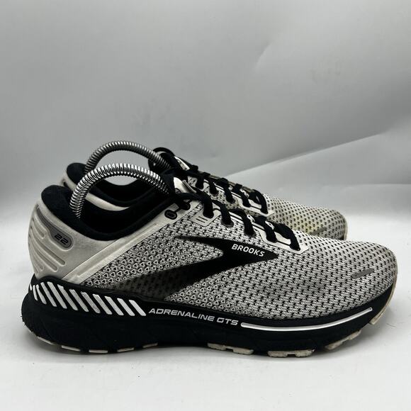 Brooks Adrenaline GTS 22 Women Size 9.5 B Gray/Black Running Shoes Sneakers - Picture 1 of 13